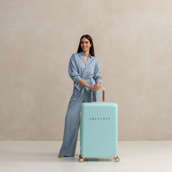 Fabulous Fifties - Luminous Mint - Check-in (76 cm)