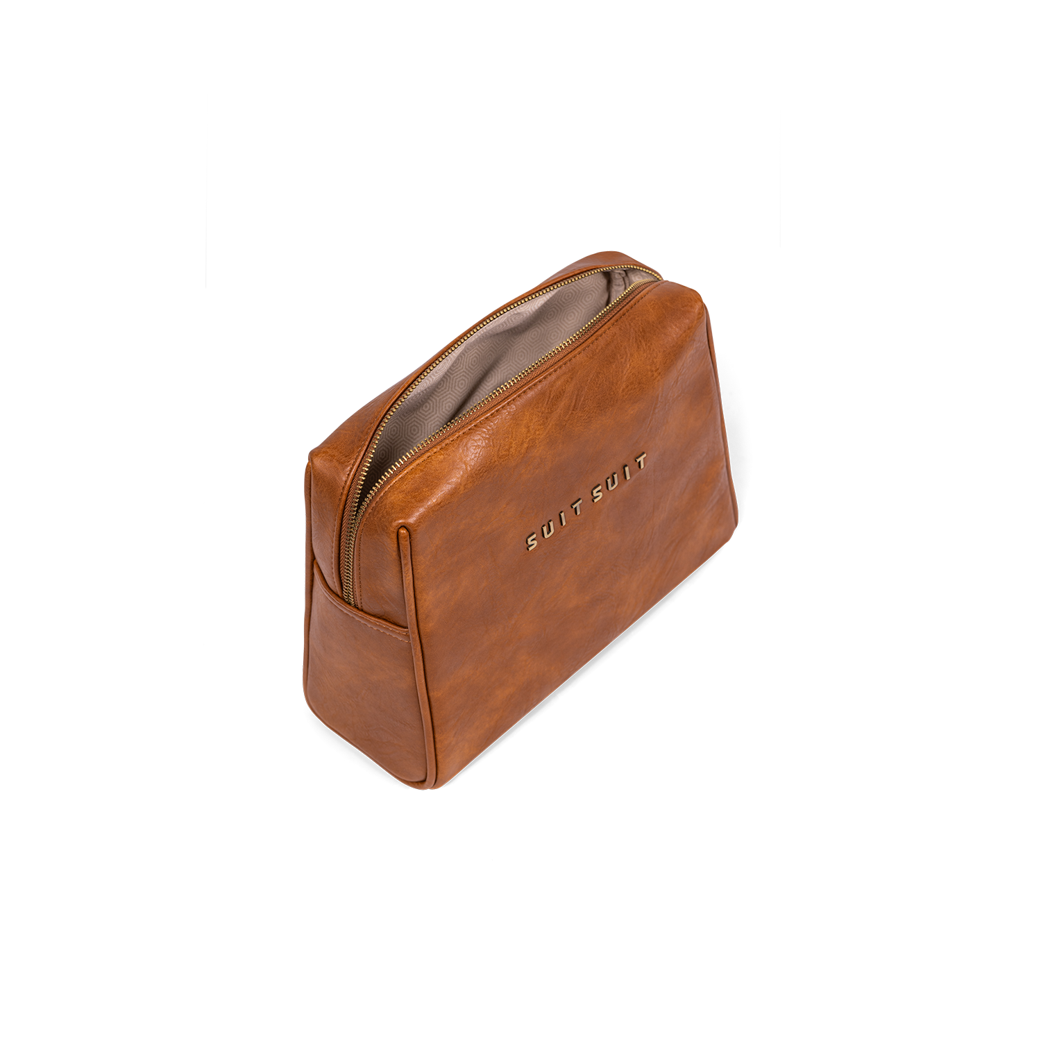 Fab Seventies - Burned Caramel - Toiletry Bag Upright XL