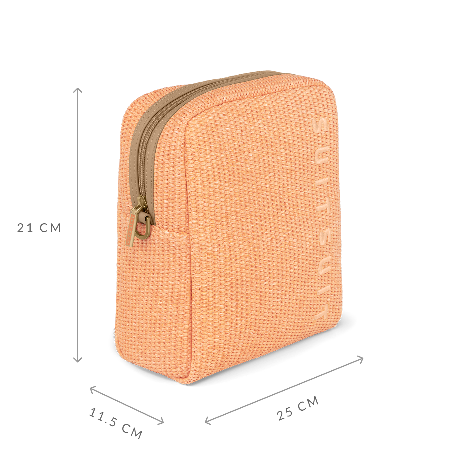 Fusion - Pale Orange - Upright Toiletry Bag XL