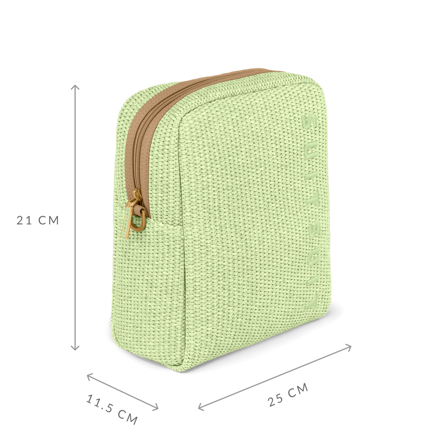 Fusion - Butterfly Green - Upright Toiletry Bag XL