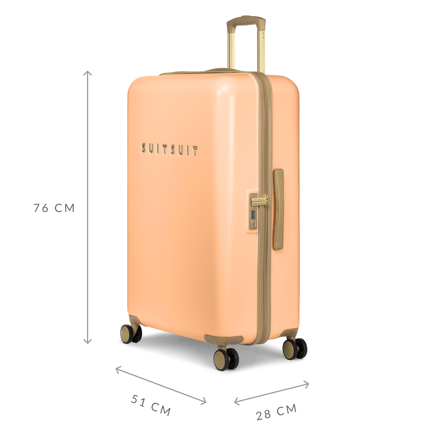 Fusion - Pale Orange - Check-in (76 cm)