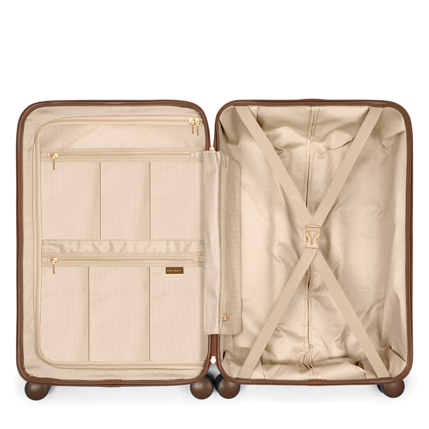 Fab Seventies - Cocoa Brown - Check-in (66 cm)