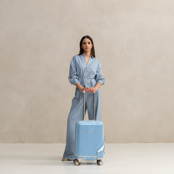 Fabulous Fifties - Chambray Blue - Protection Cover (55 cm)