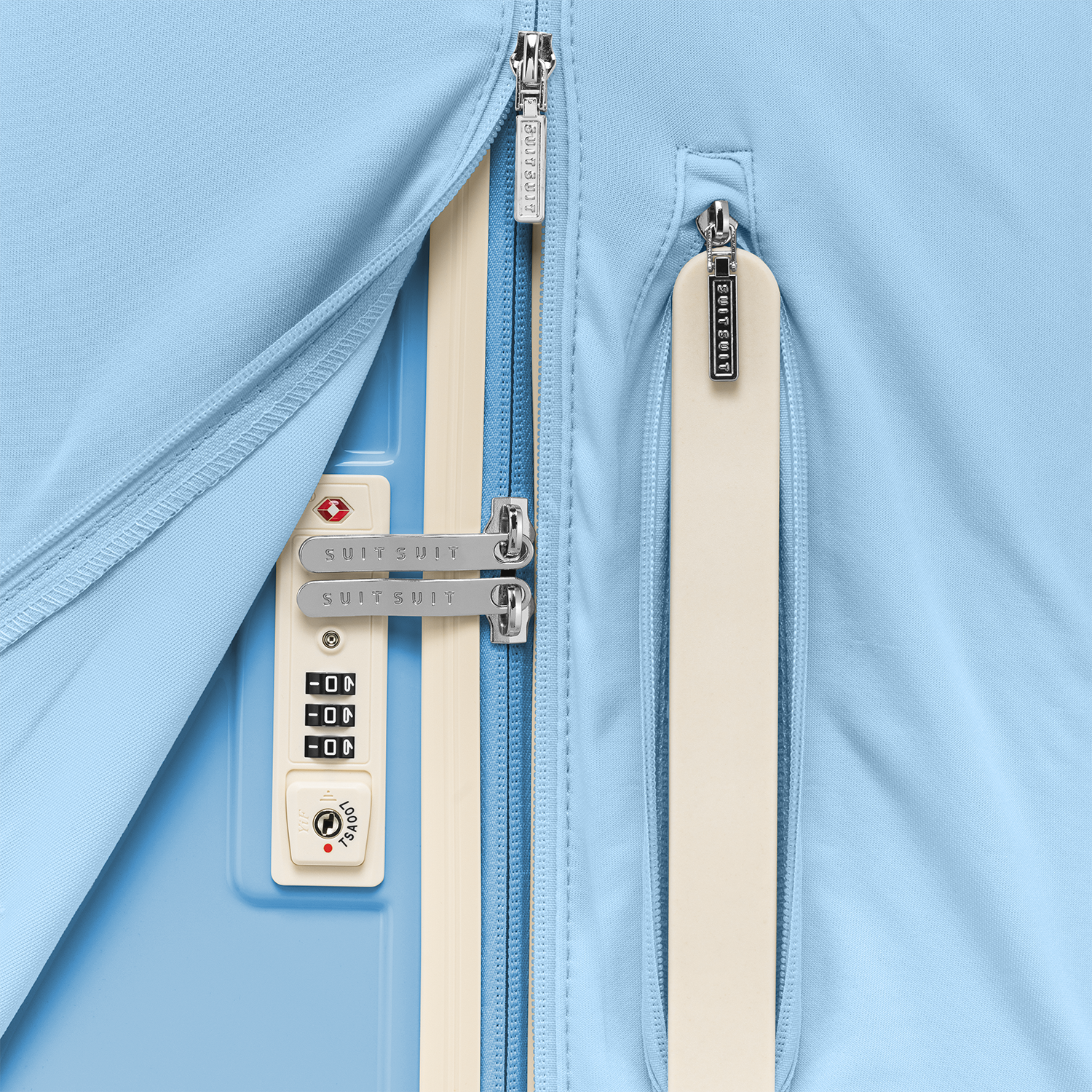 Fabulous Fifties - Chambray Blue - Protection Cover (76 cm)