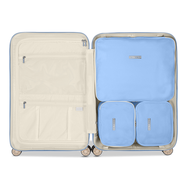 Fabulous Fifties - Chambray Blue - Packing Cube Set (66 cm)