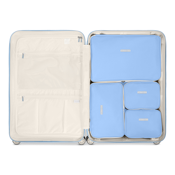 Fabulous Fifties - Chambray Blue - Packing Cube Set (76 cm)