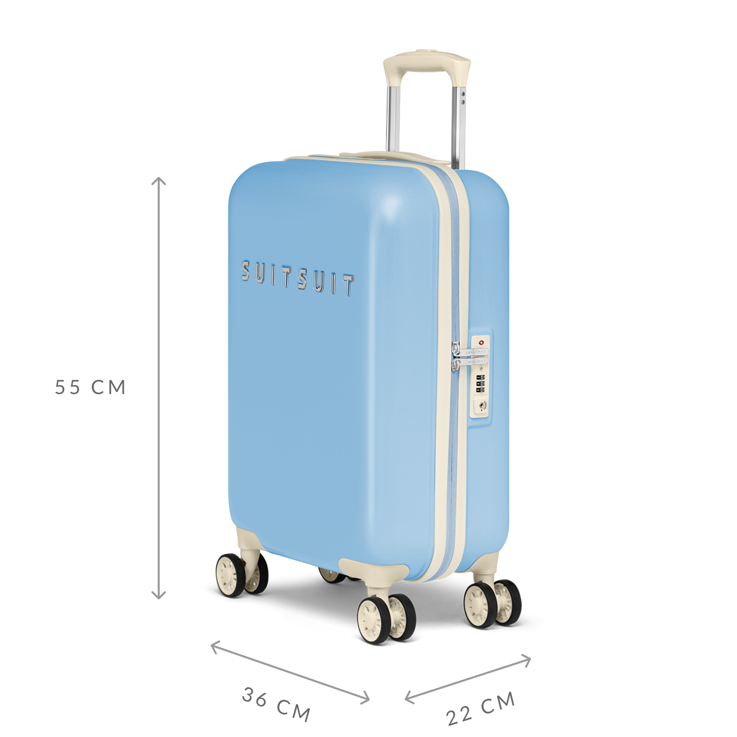 Fabulous Fifties - Chambray Blue - Duo Set (55/76 cm)