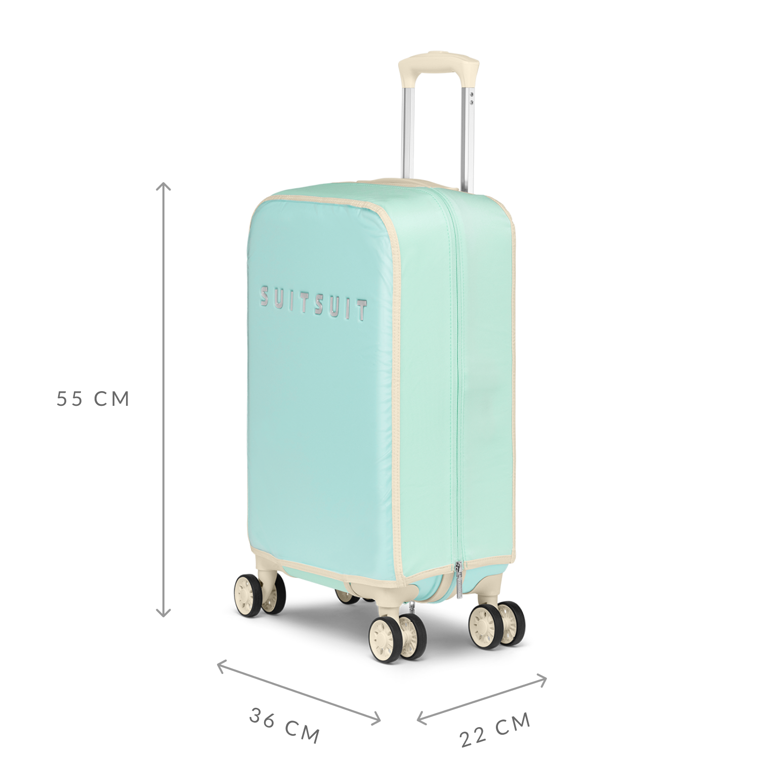 Fabulous Fifties - Luminous Mint - Protection Cover (55 cm)
