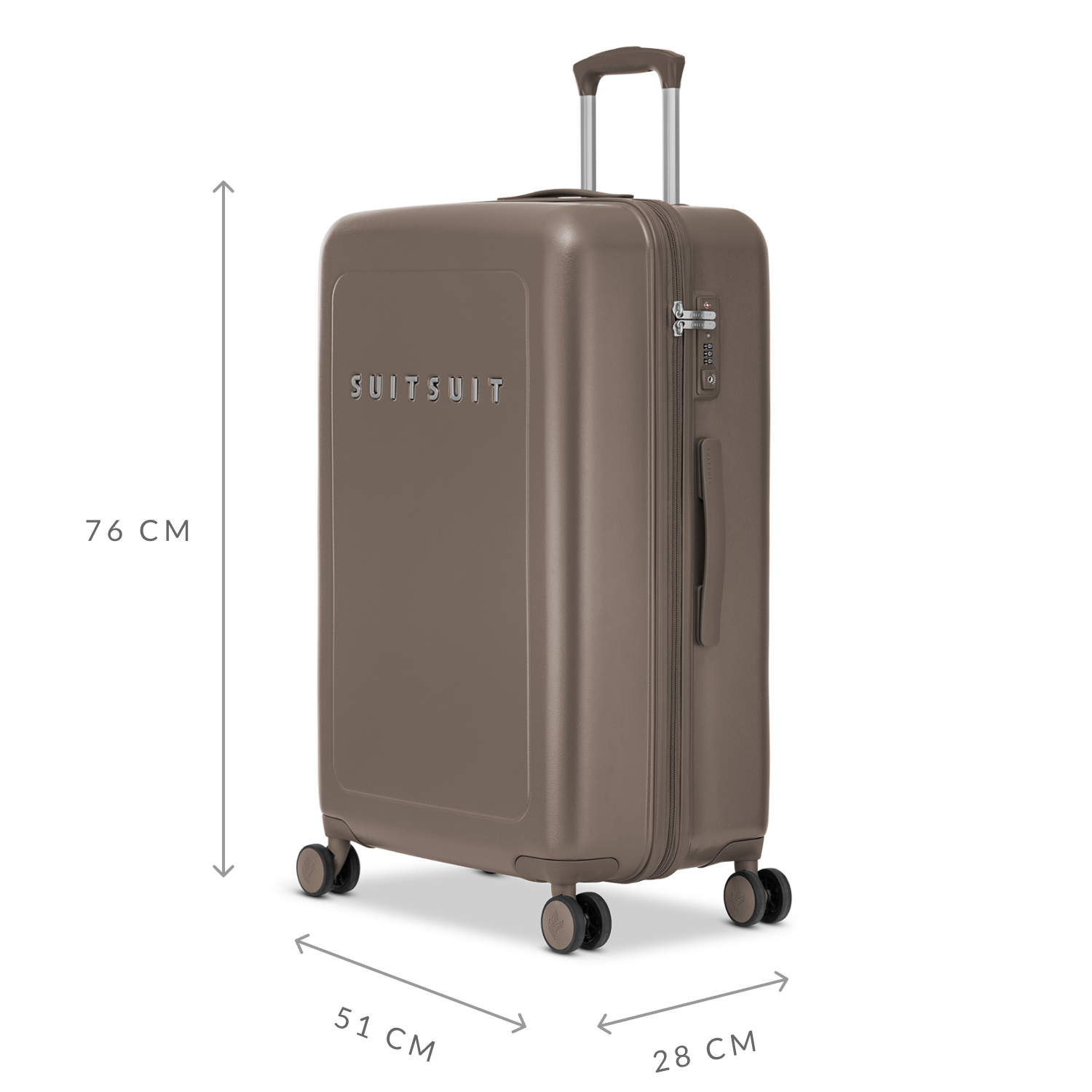 Natura - Plaza Taupe - Check-in (76 cm)