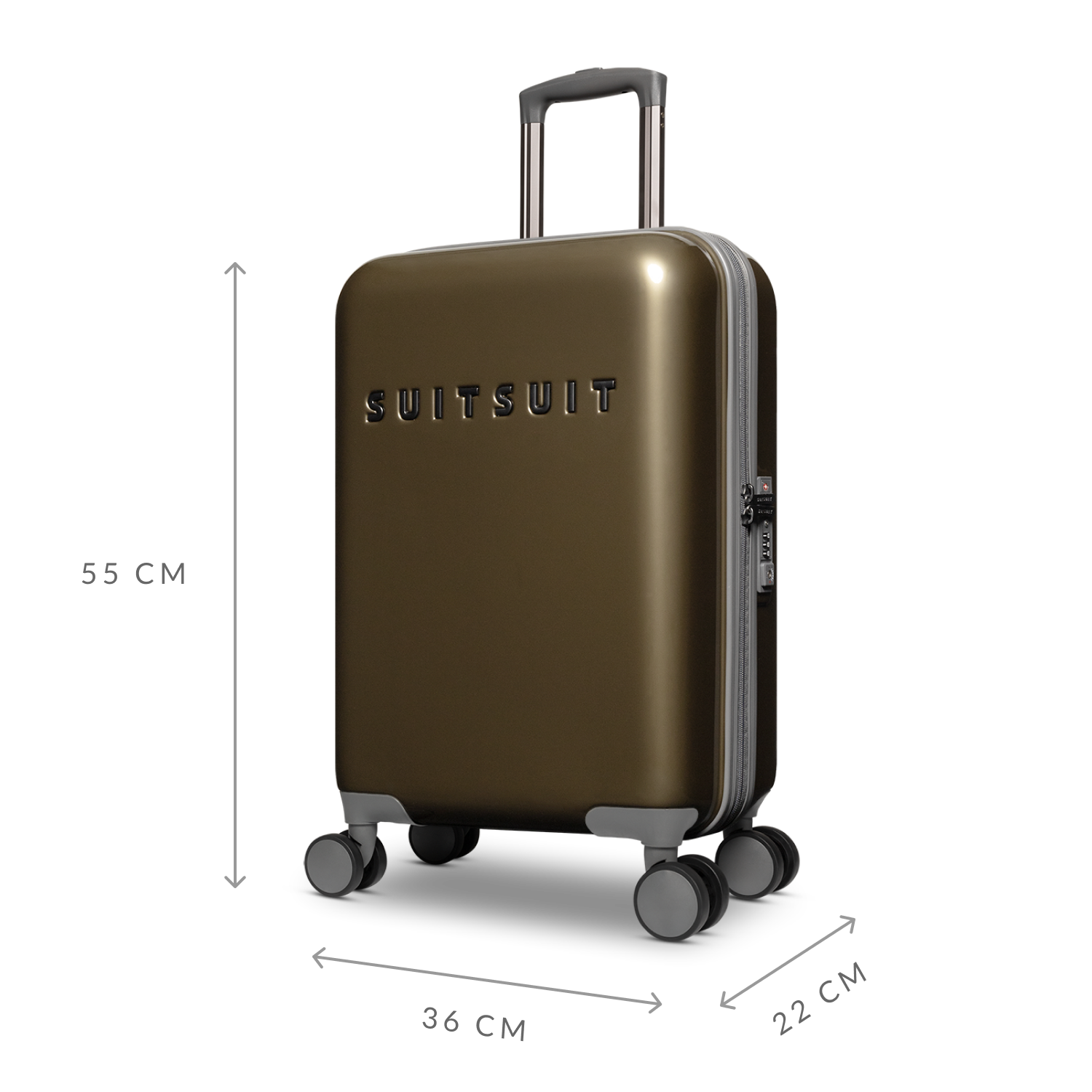 Starlight - Antique Bronze - Carry-on (55 cm)