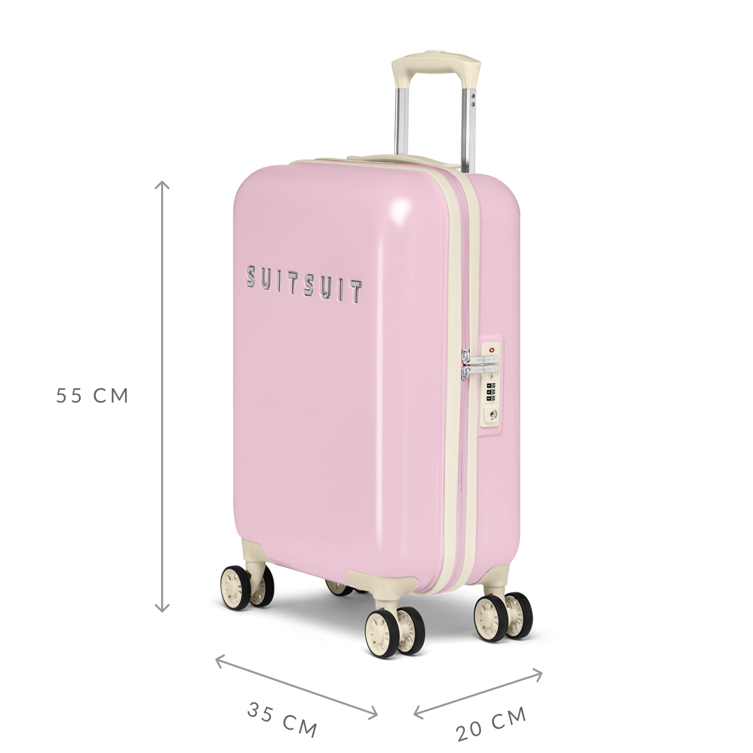 Fabulous Fifties - Pink Dust - Carry-on (55 cm)
