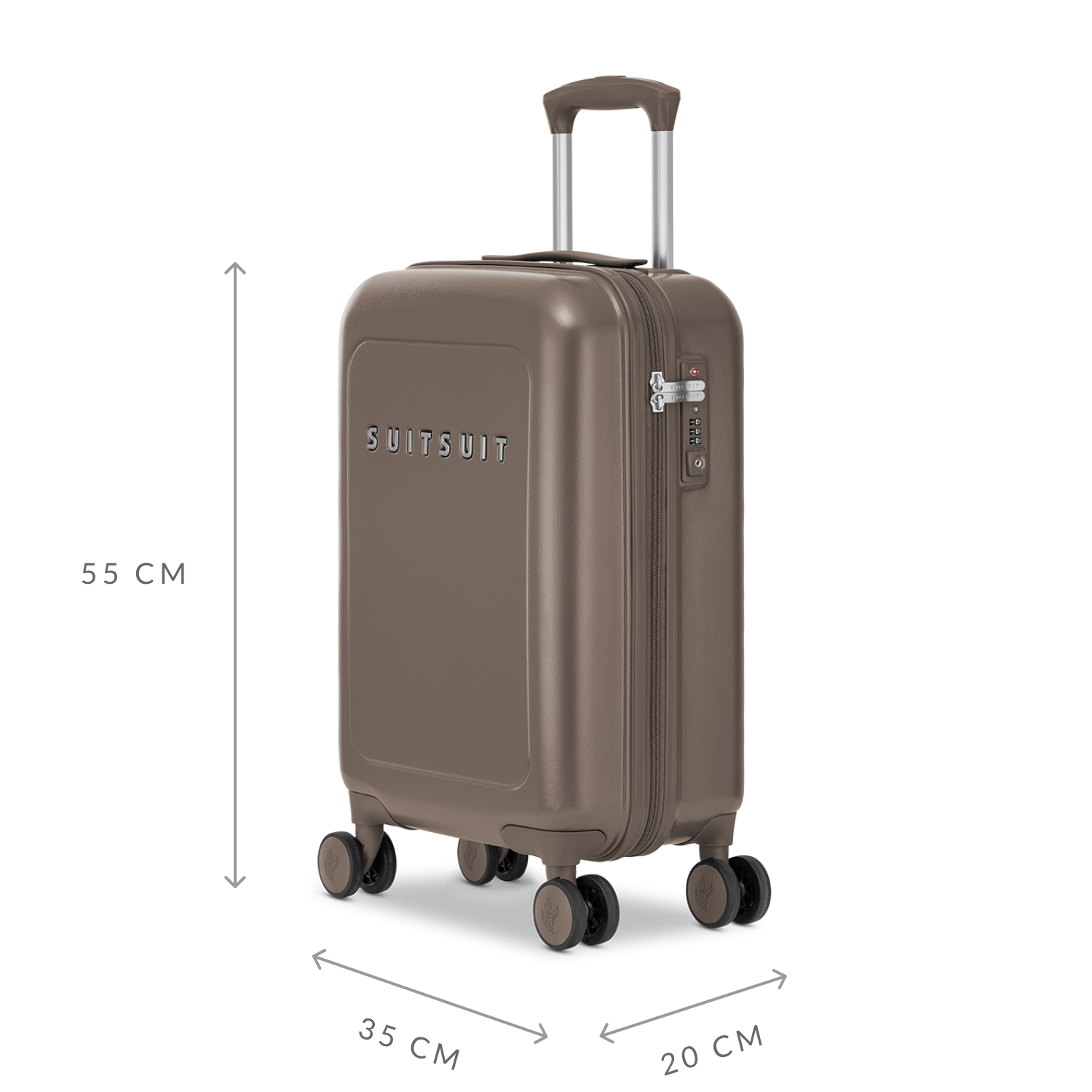 Natura - Plaza Taupe - Carry-on (55 cm)