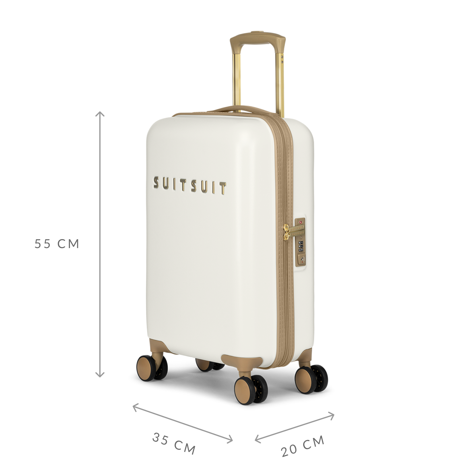 Fusion - White Swan - Carry-on (55 cm)