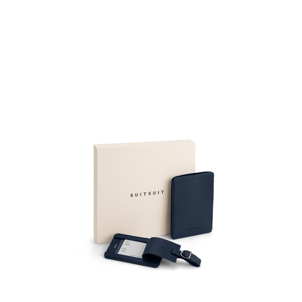Mystique - Midnight Blue - Passport Sleeve & Luggage Tag Large