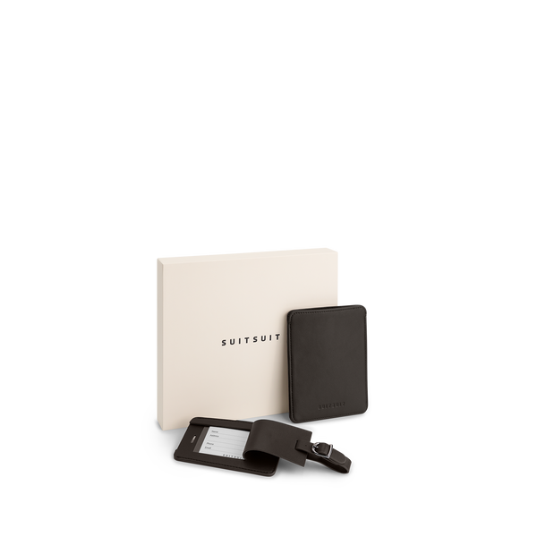 Mystique - Ground Coffee - Passport Sleeve & Luggage Tag Large