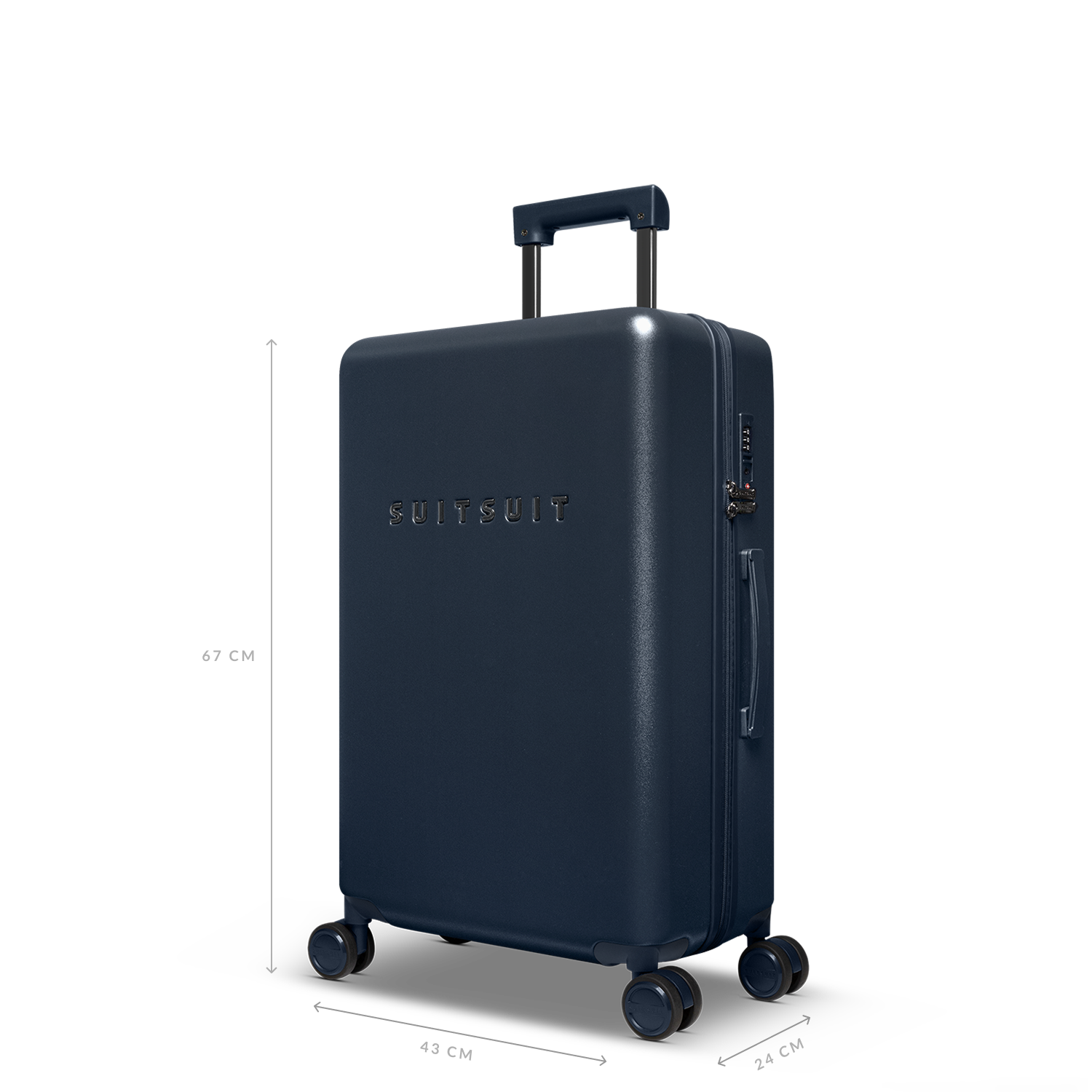 Mystique - Midnight Blue - Check-in (66 cm)