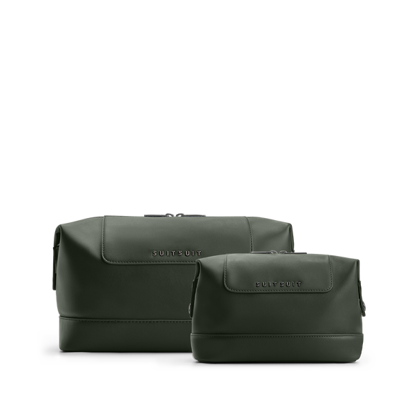 Mystique - Dark Olive - Toiletry Bag XL & Make Up Bag