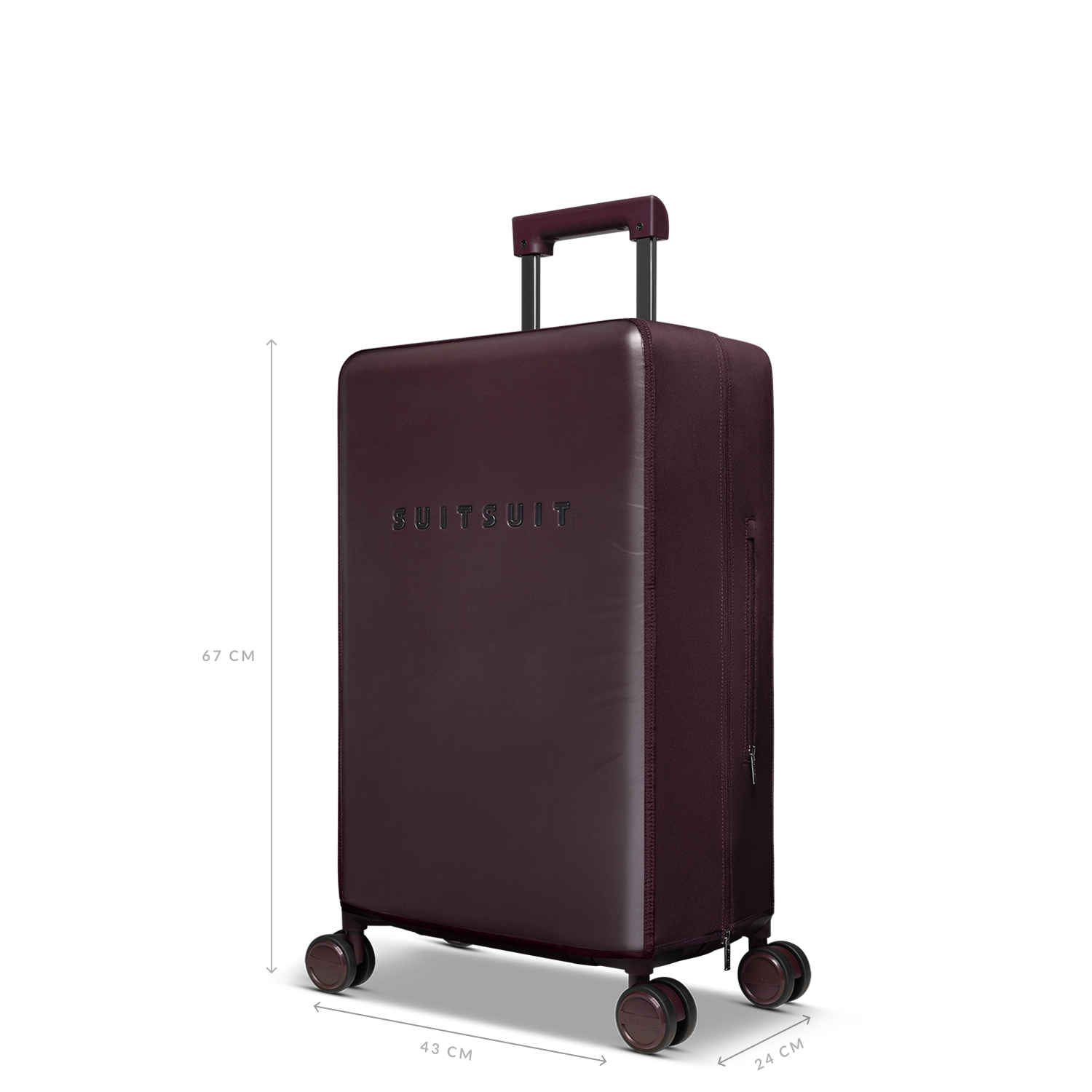 Mystique - Cherry Lacquer - Protection Cover (66 cm)