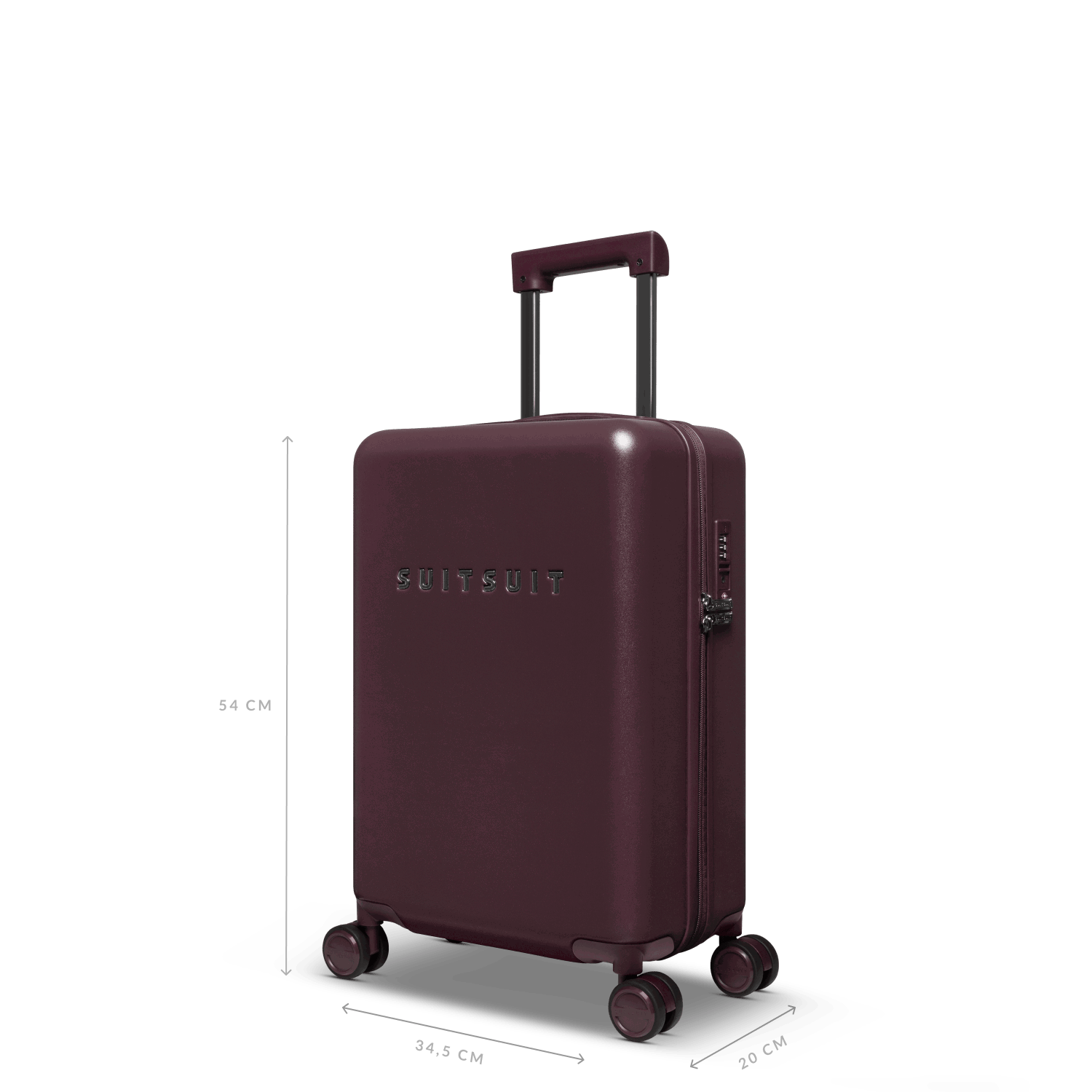 Mystique - Cherry Lacquer - Luggage Set (55/66/76 cm)