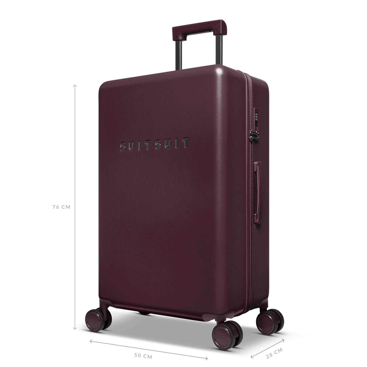 Mystique - Cherry Lacquer - Luggage Set (55/66/76 cm)