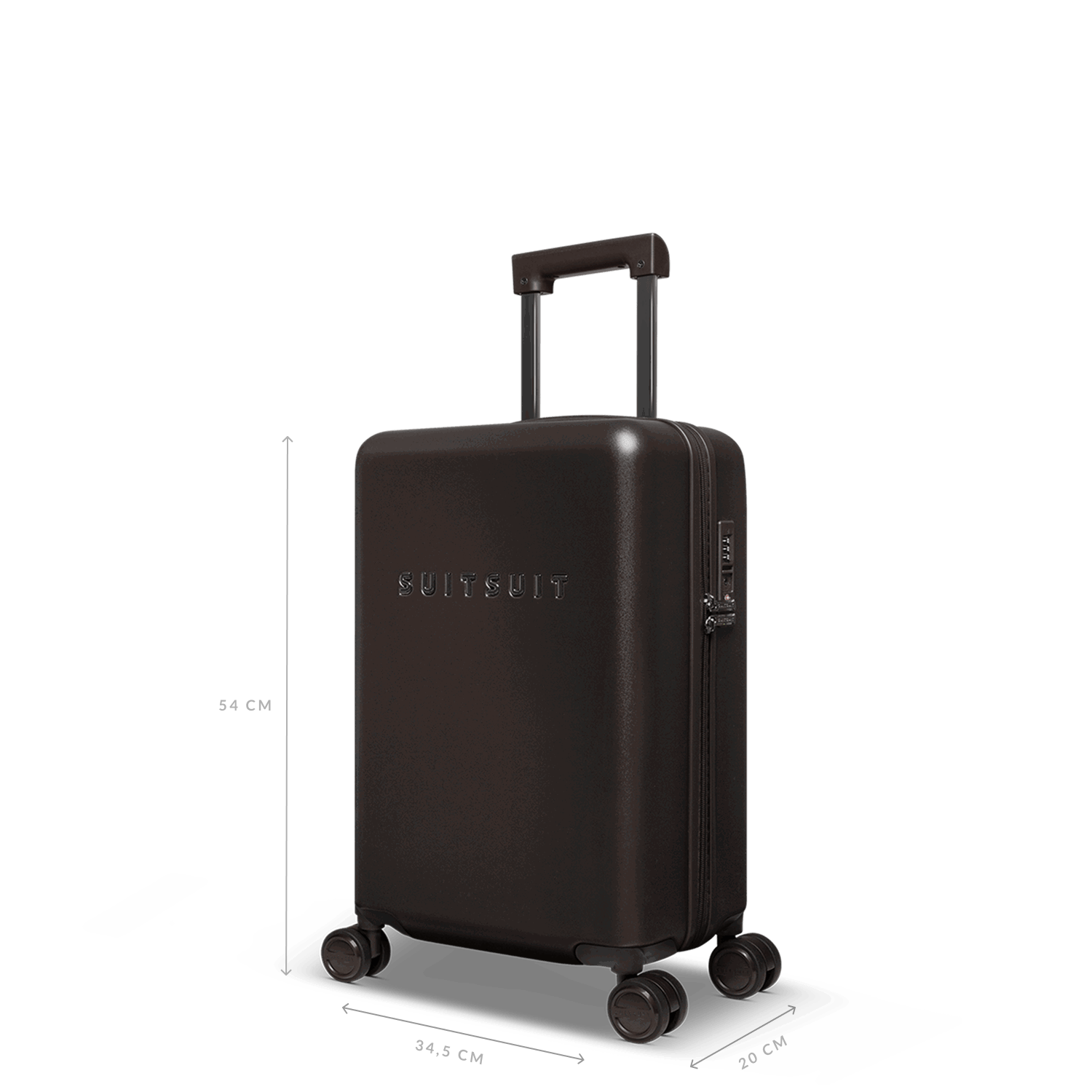 Mystique - Ground Coffee - Luggage Set (55/66/76 cm)