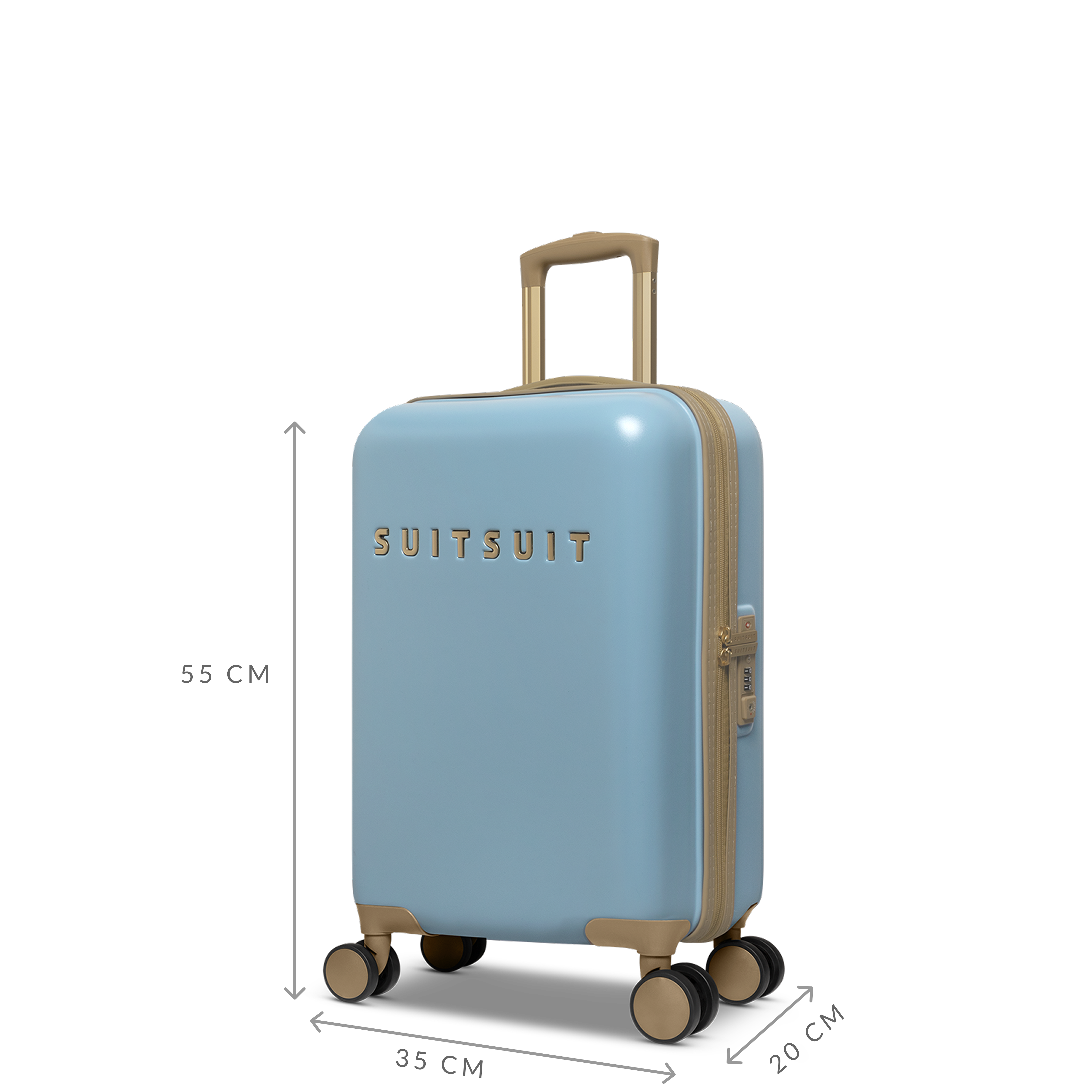 Fusion - Borrowed Blue - Carry-on (55 cm)