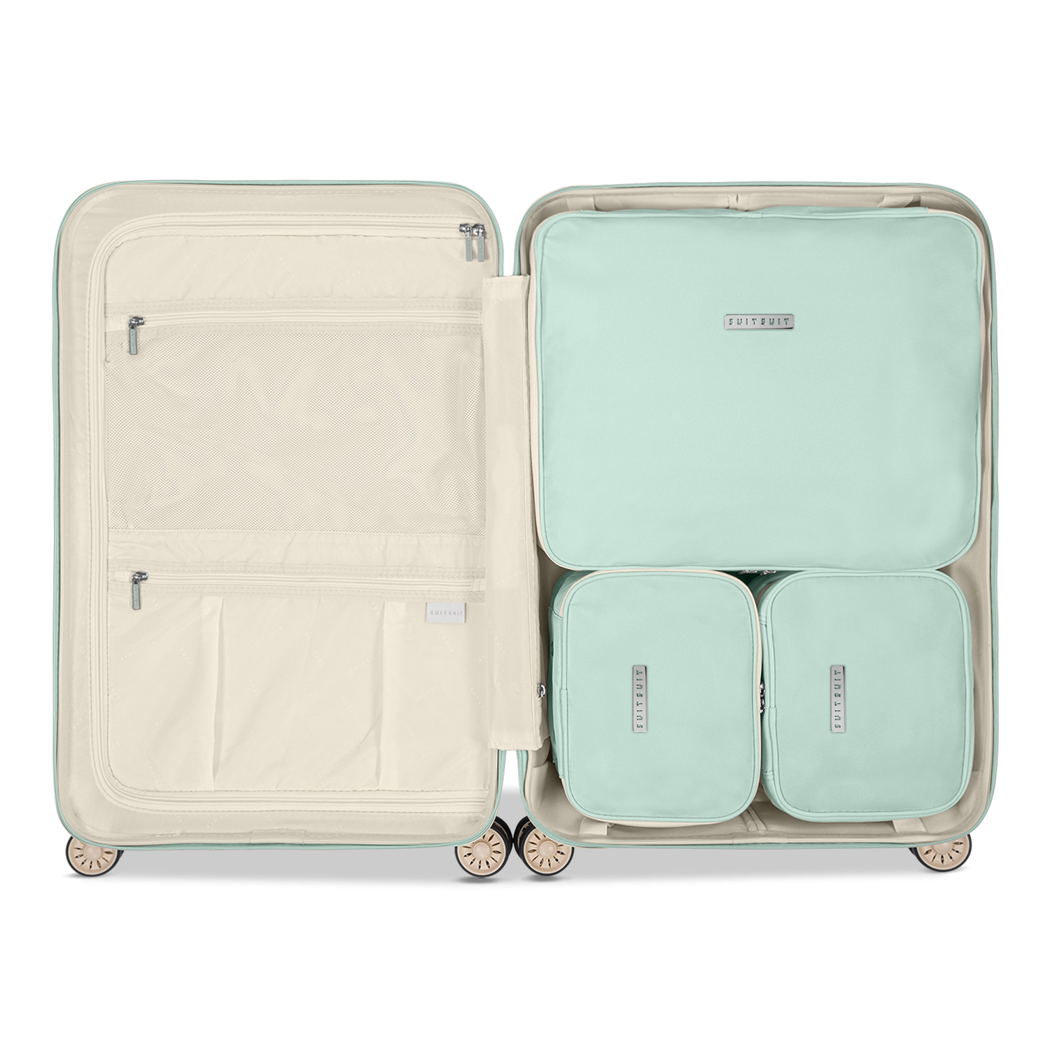Fabulous Fifties - Luminous Mint - Packing Cube Set (66 cm)