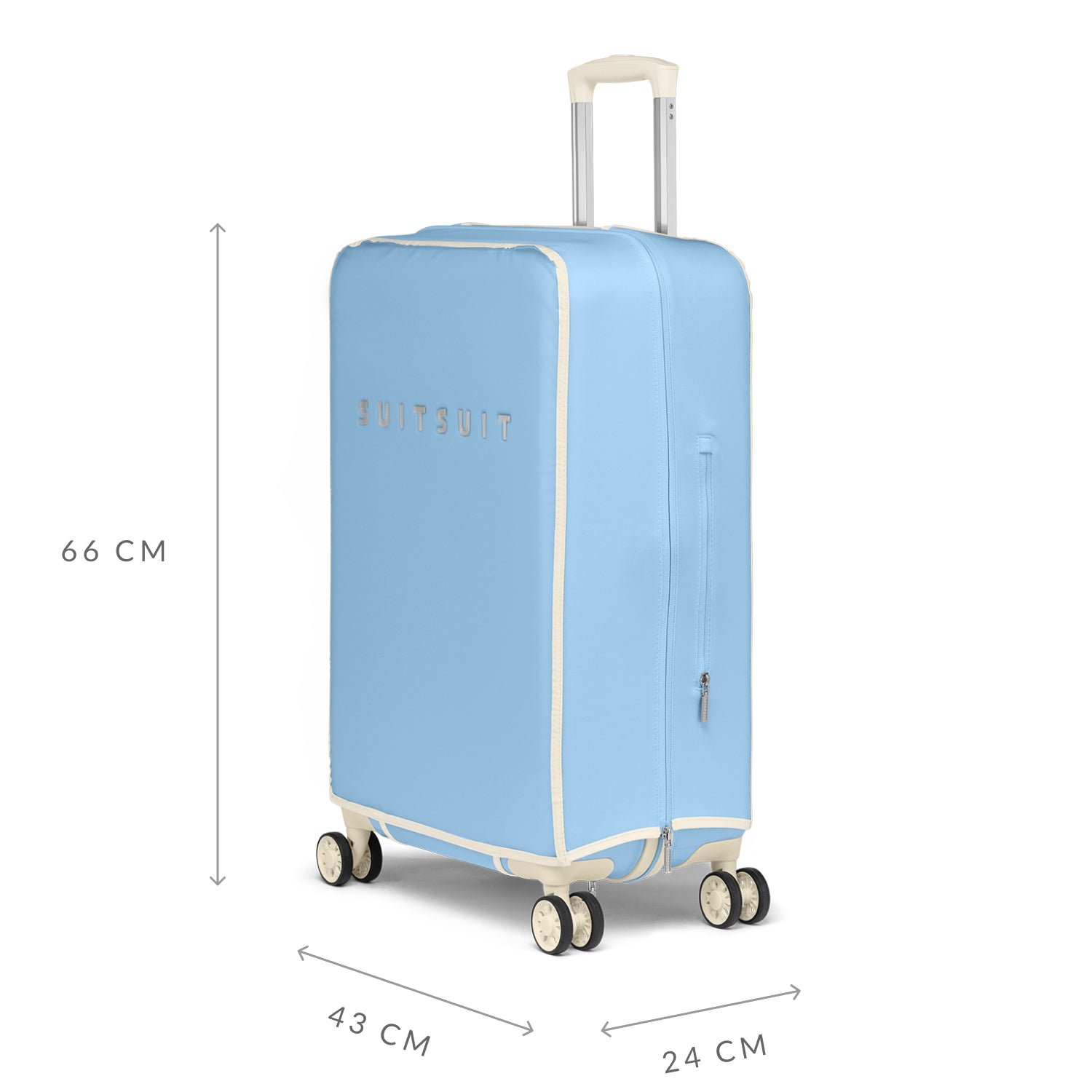 Fabulous Fifties - Chambray Blue - Protection Cover (66 cm)