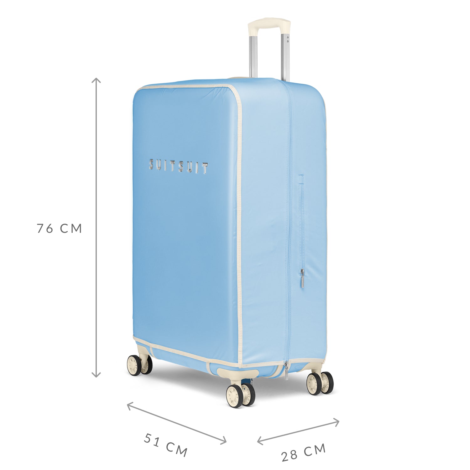 Fabulous Fifties - Chambray Blue - Protection Cover (76 cm)
