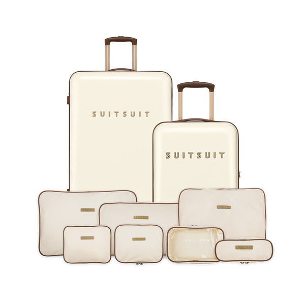 Fab Seventies - Antique White - Perfect Packing Set (55/76 CM)