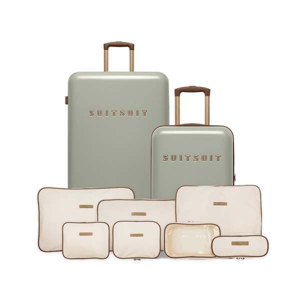 Fab Seventies - Sustained Grey - Perfect Packing Set (55/76 CM)