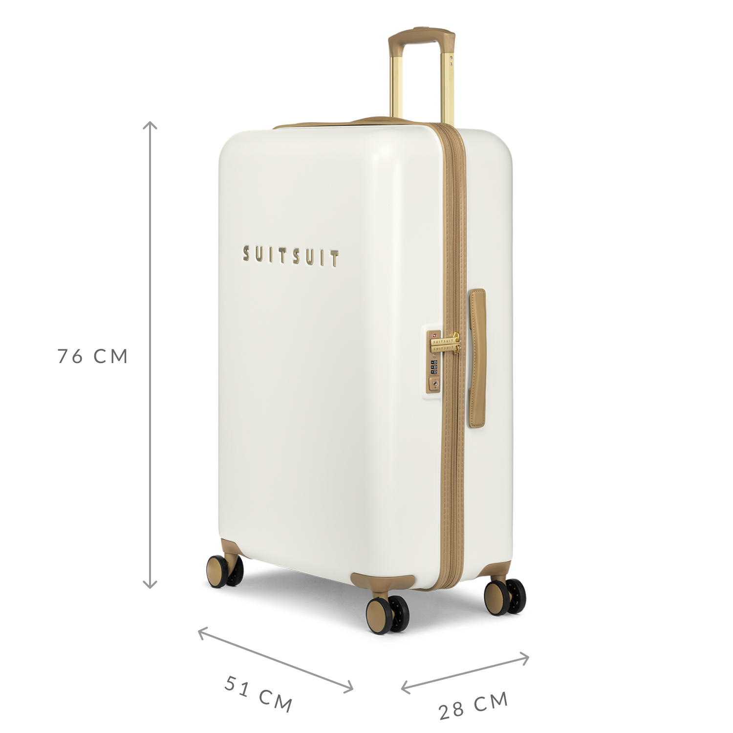Fusion - White Swan - Check-in (76 cm)