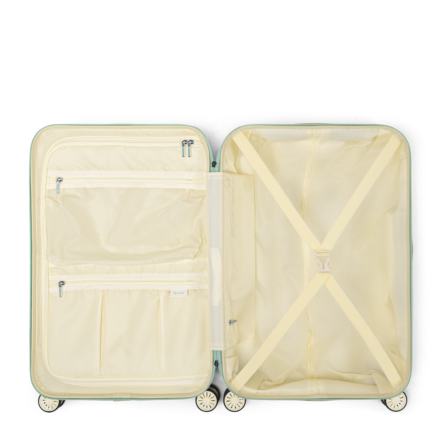 Fabulous Fifties - Luminous Mint - Check-in (66 cm)