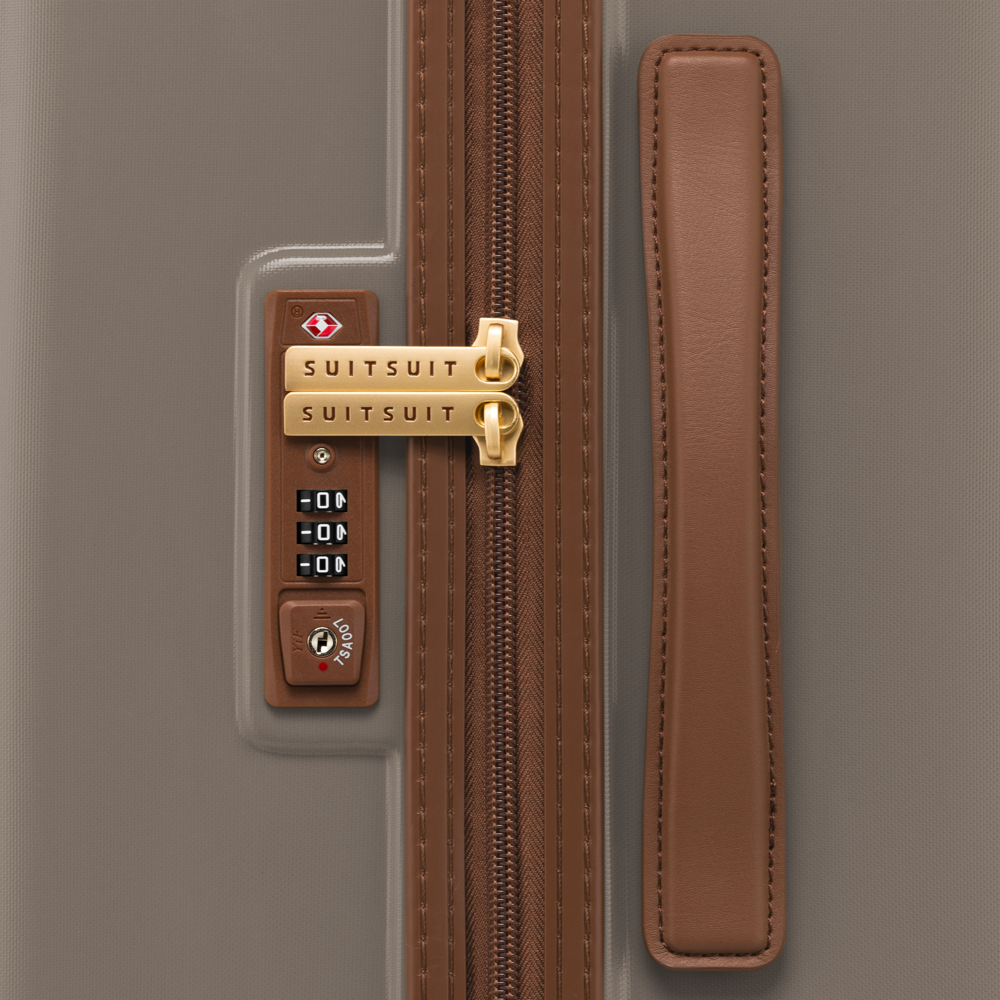 Fab Seventies - Taupe - Check-in (66 cm)