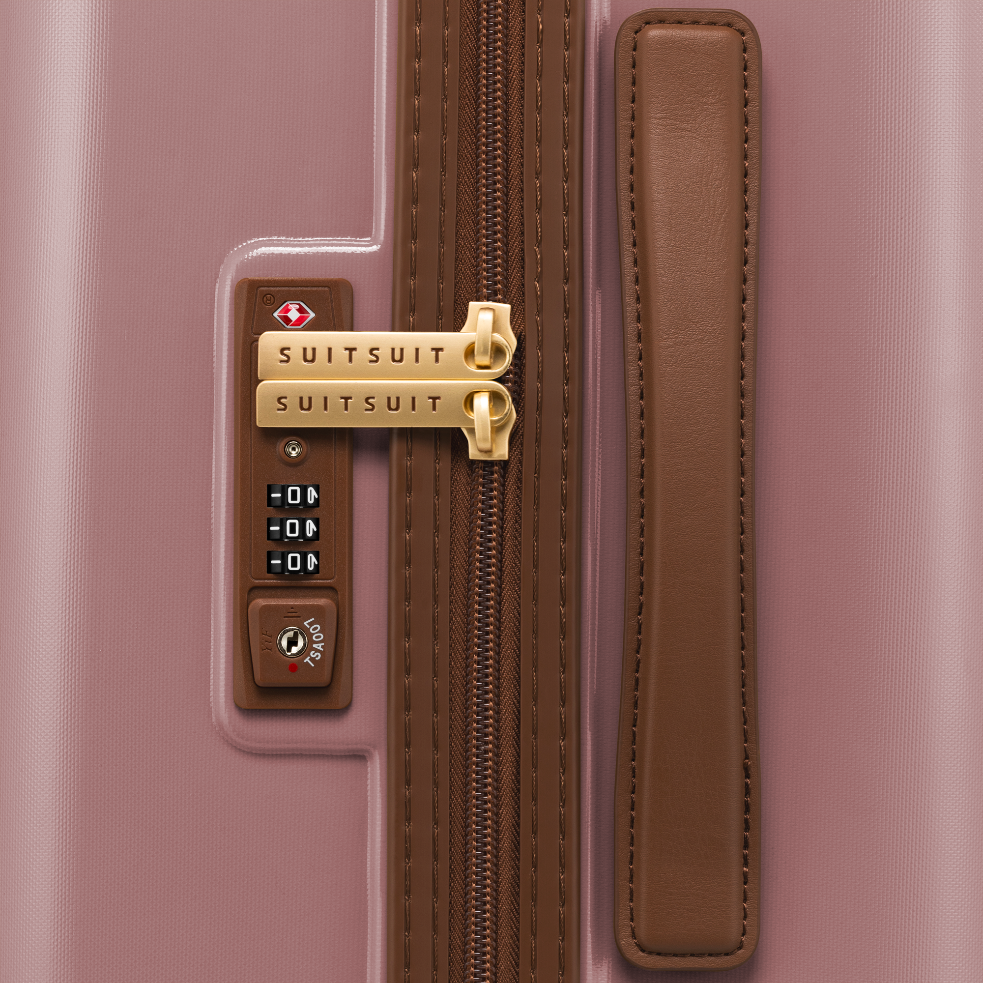 Fab Seventies - Old Rose - Check-in (76 cm)