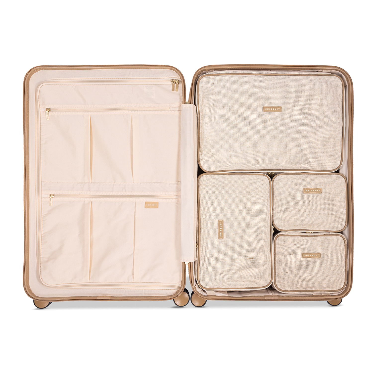 Fusion - Raw Cotton - Packing Cube Set (76 cm)