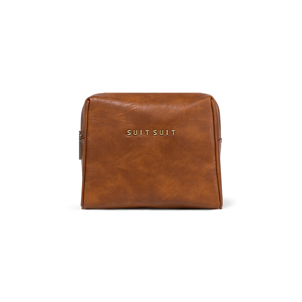 Fab Seventies - Burned Caramel - Toiletry Bag Upright XL