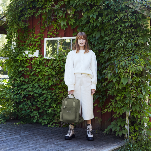 Natura - Dark Olive - Backpack