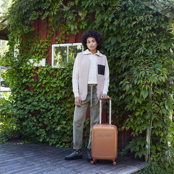 Natura - Maroon Oak - Carry-on (55 cm)